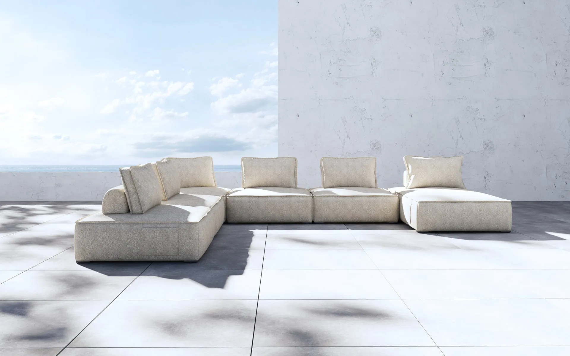 Hampton Outdoor Modular Sofa 07