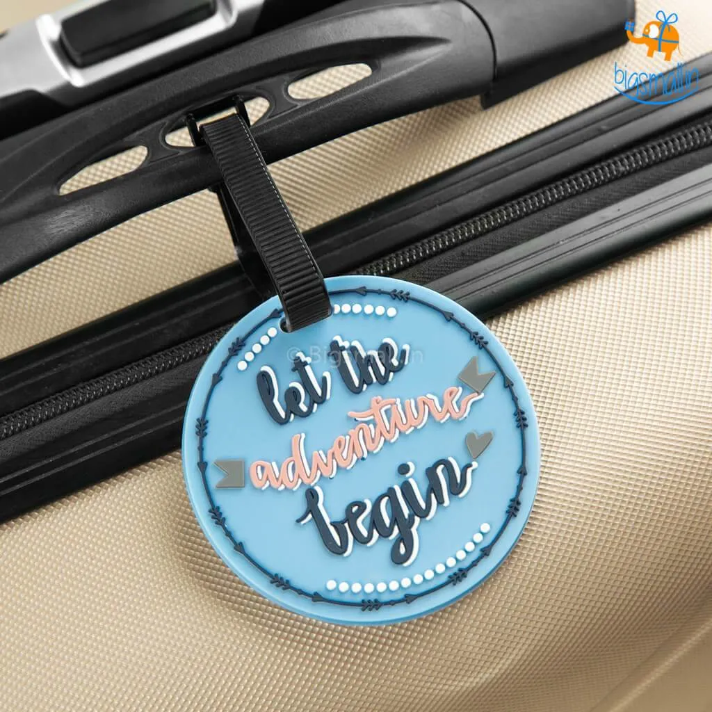 Let The Adventure Begin Luggage Tag