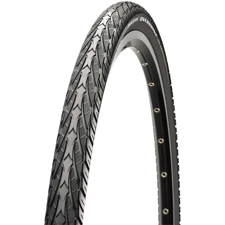 Overdrive Excel Touring-Hybrid Bike Tire - 700 x 35, Clincher, Wire, Black, SilkShield