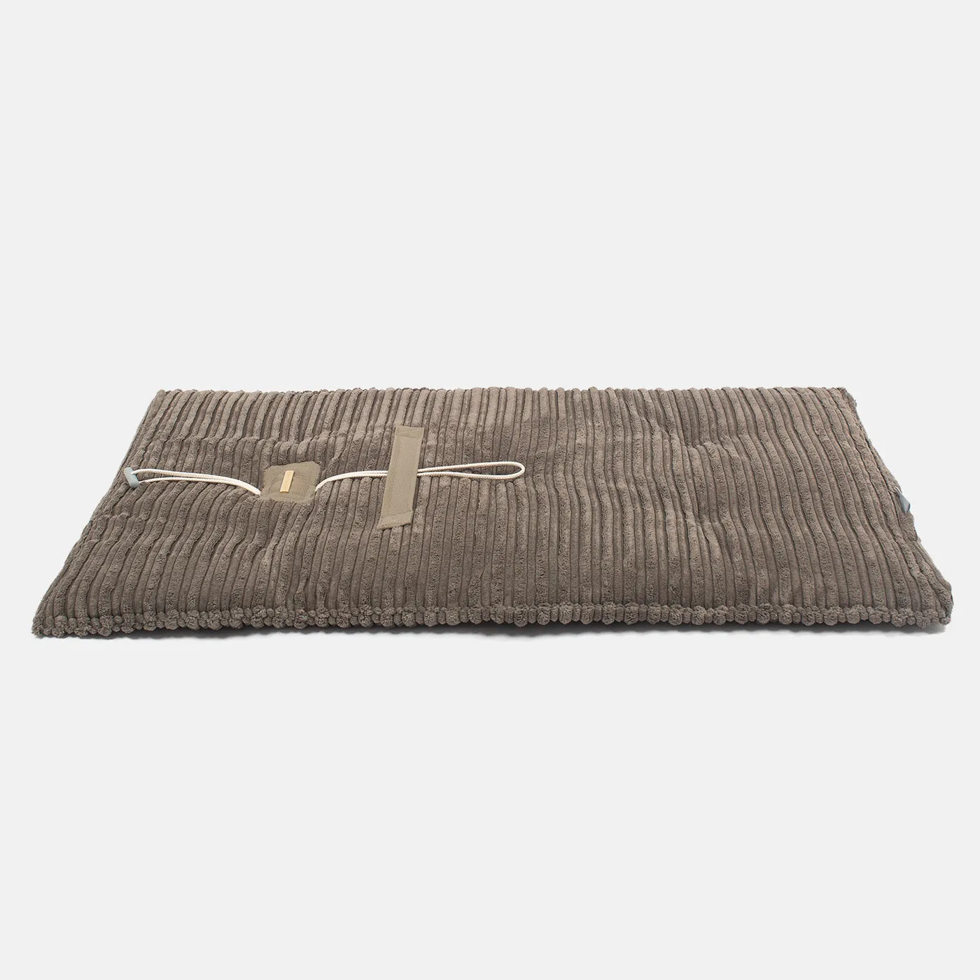 Travel Mat in Dark Grey Essentials Plush by Lords & Labradors